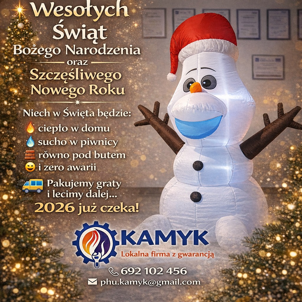 Maskotka firmy Bałwaan Olaf